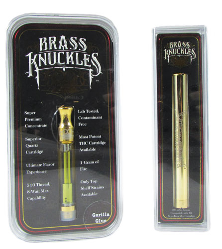 Buy Brass Knuckles THC Vape Oil Cartridges AU