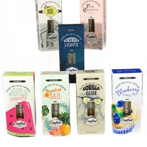 Crafted Cannabis Solvent Vape Oil Cartridges AU